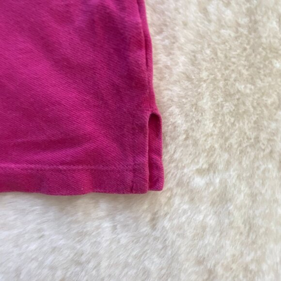 The Children's Place School Uniform Short Sleeve Shirt Navy & Pink 2pk size 7/8 - Picture 8 of 11